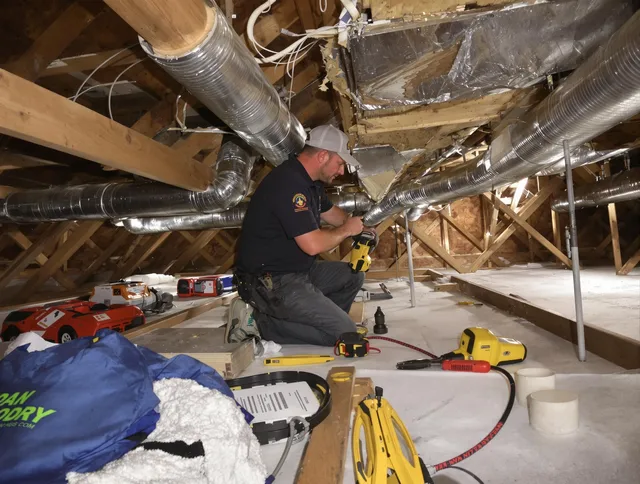 Professional air duct repair by Bristol Air Duct Cleaning in Bristol