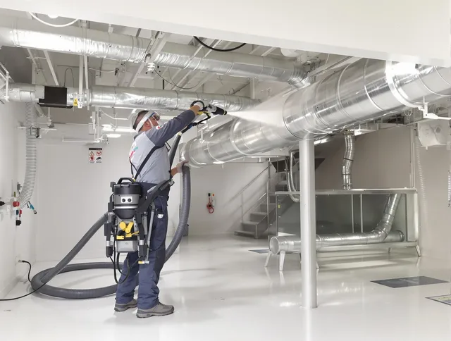 Professional central duct cleaning by Bristol Air Duct Cleaning in Bristol