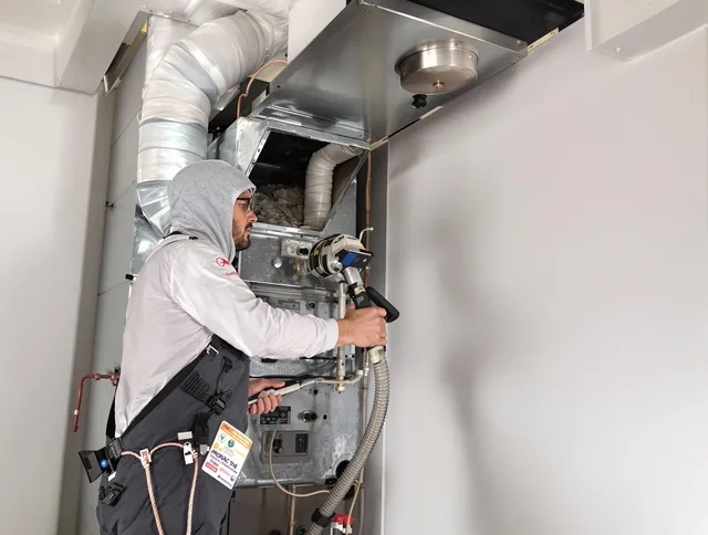 Expert furnace duct cleaning by Bristol Air Duct Cleaning in Bristol